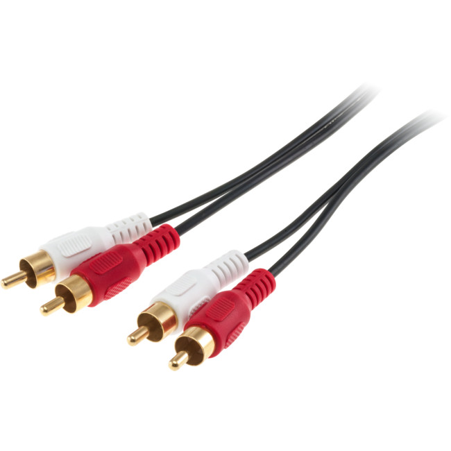 LA3037 – 15METRES – 2X RCA PLUG TO 2X RCA