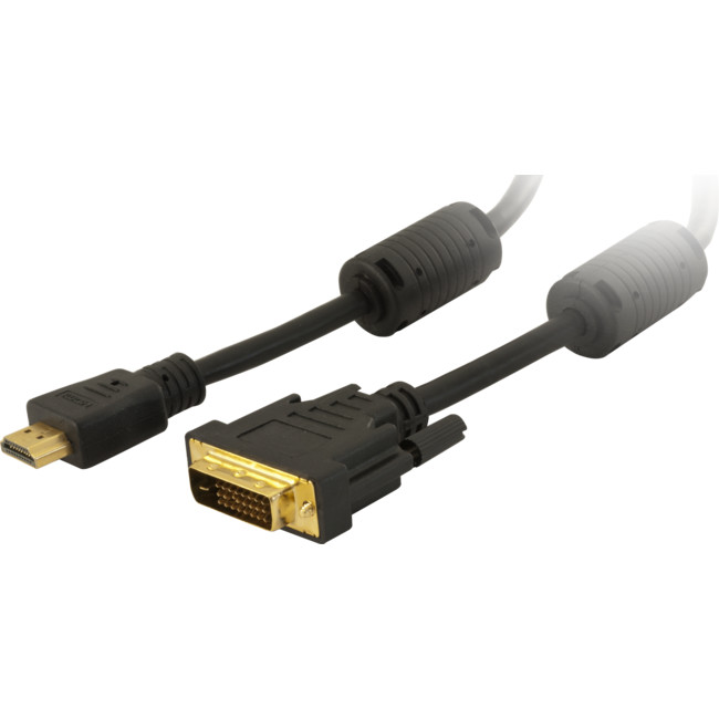 HLV0989 – 5METRES – HDMI TO DVI-D LEAD