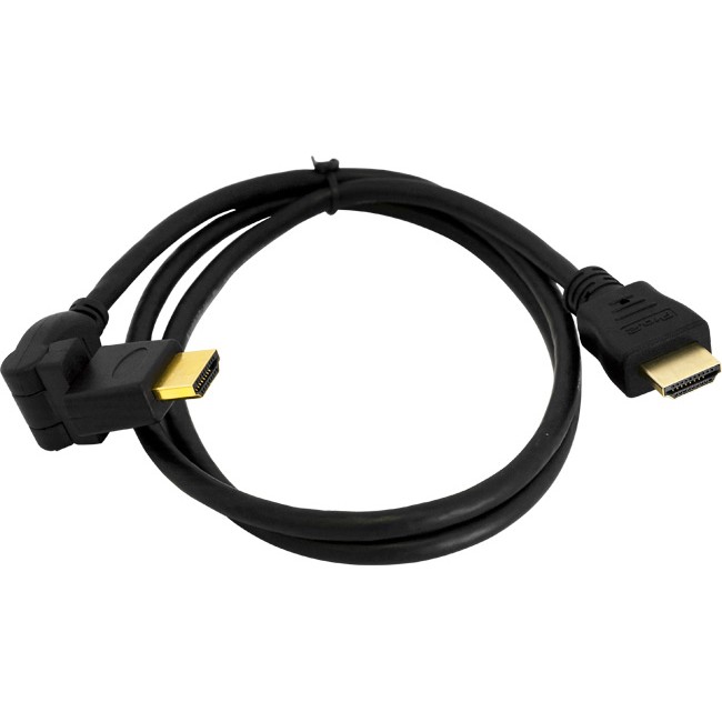 HLV1150 – 1METRE – HDMI LEAD WITH SWIVEL PLUG
