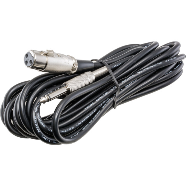 Includes 6.3mm to XLR lead