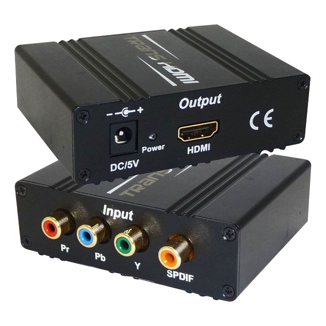 YH01 COMPONENT TO HDMI CONVERTER