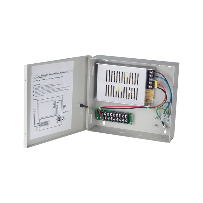 PW408S-12R 4A 8 PORT DC12V REGULATED POWER SUPPLY