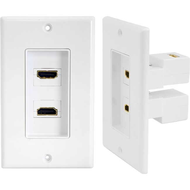 PRO1182 DUAL HDMI WALL PLATE