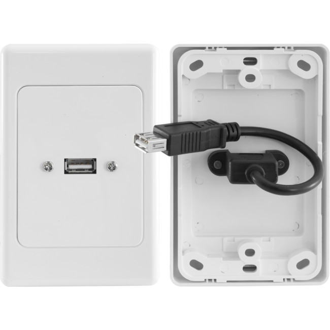 PRO1237 USB WALL PLATE