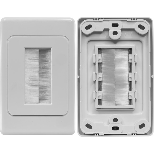 PRO1272 ECO VERSION BRUSH WALL PLATE