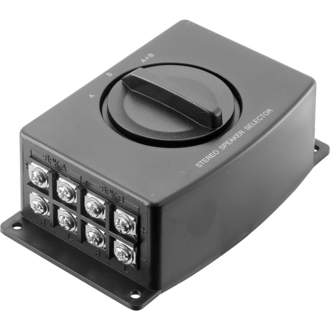 Speaker terminal connections