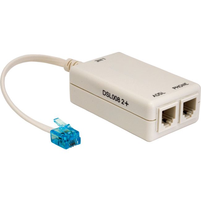 DSL008/2+ ADSL2+ LINE FILTER & SPLITTER