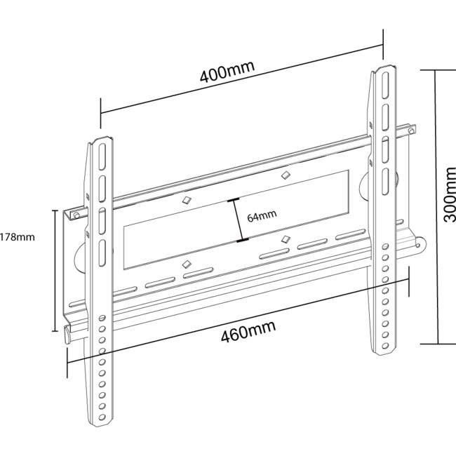 Bracket dimensions