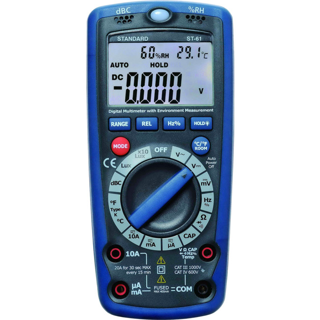 ST61 6 IN 1 DIGITAL MULTIMETER WITH