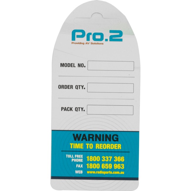 SRCPR2 PRO2 STOCK RE-ORDER CARDS