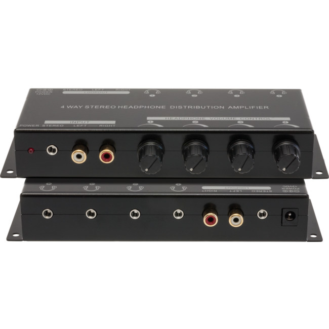 PRO1340 4-WAY HEADPHONE AMPLIFIER