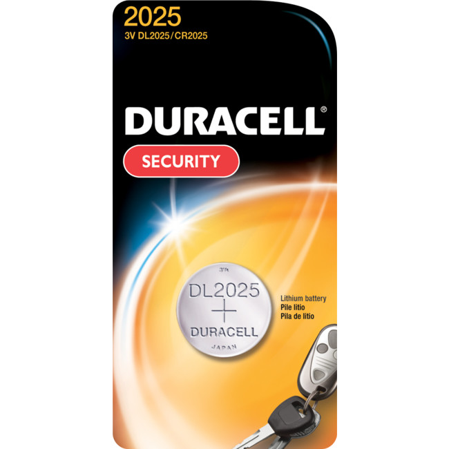 DURACELL DL2025 3V LITHIUM BATTERY DURACELL 160MAH Radio Parts