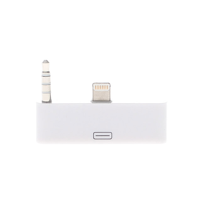 PA4390 8 PIN TO 30 PIN ADAPTOR WITH AUDIO (WHITE)