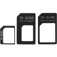 NANOSIM1 NANO + MICRO SIM CARD ADAPTOR PACK