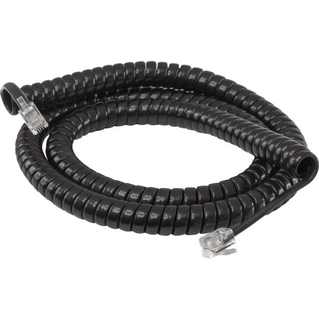 CC0010/BLK 5MT BLACK HANDSET CURLY CORD