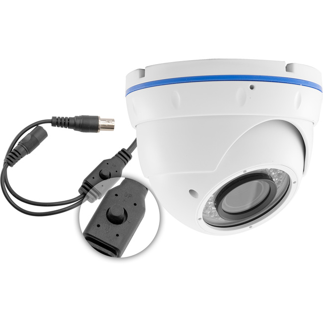 DOME30WPRO 700TVL DOME CAMERA 20-30M IR (WHITE)