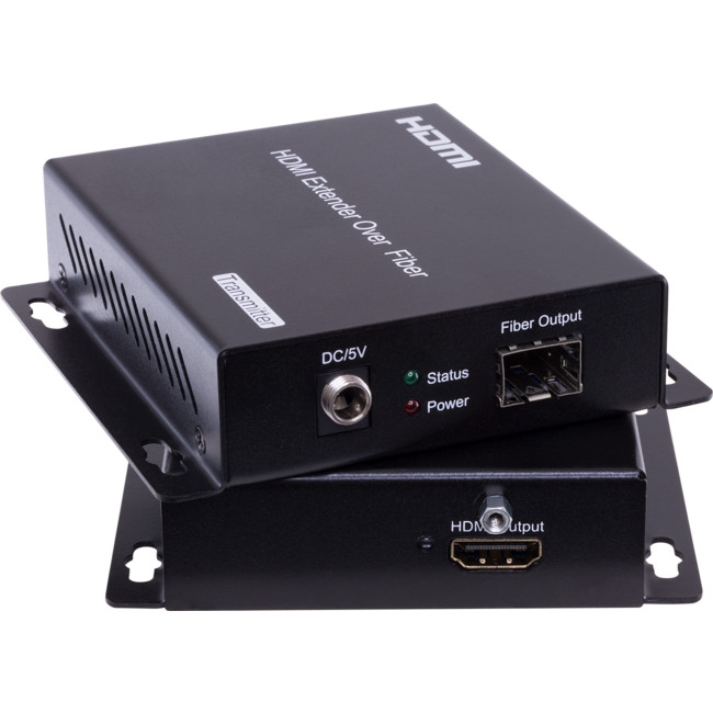 HDMIFIB4K HDMI OVER LC FIBRE EXTENDER (BASE ONLY REQUIRES MODULE)