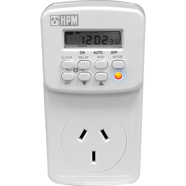 HPM 24 Hour Analogue Easy Set Security Timer