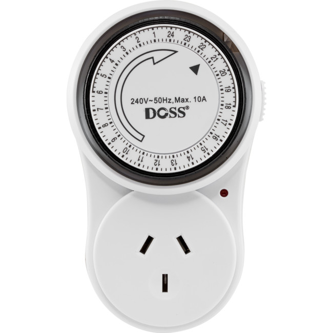 HPM 24 Hour Analogue Easy Set Security Timer