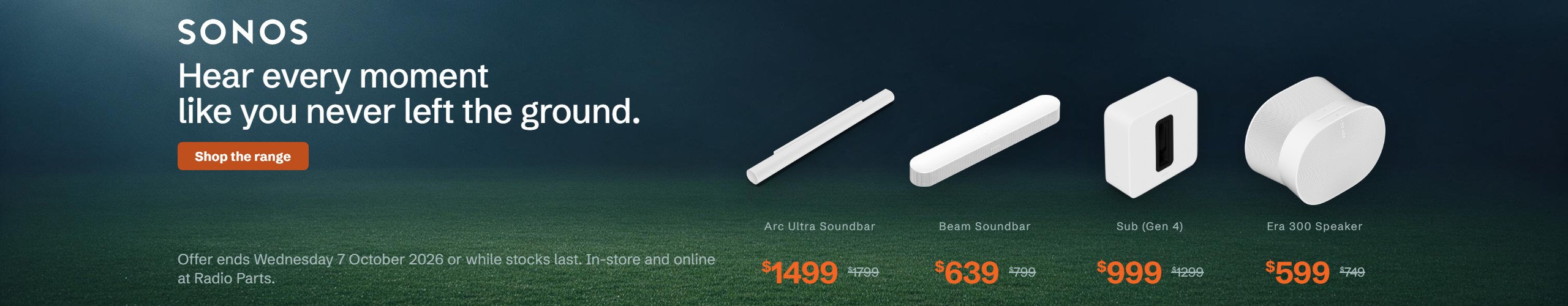 Sonos Footy Finals - 2026